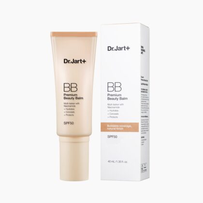 Dr. Jart+ BB Premium Baume de Beauté SPF50 Teinte 02 Light Medium–Medium 40ml – Soin Unifiant & Haute Protection