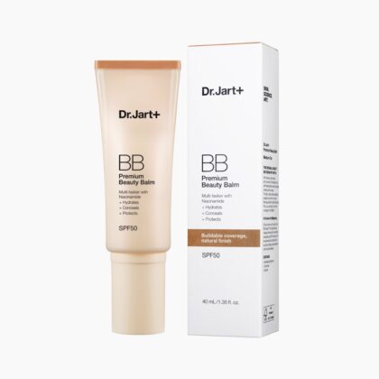 Dr. Jart+ BB Premium Baume de Beauté SPF50 Teinte 03 Medium-Tan 40ml – Soin Unifiant & Haute Protection