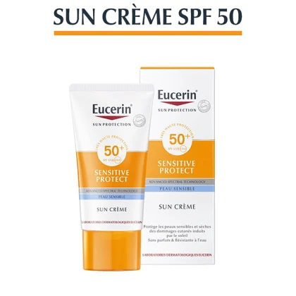 Eucerin sensitive protect sun crème spf 50+ 50ml