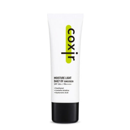 Coxir Moisture Light Daily UV Sunscreen 50ml – SPF Léger Hydratant & Non Gras