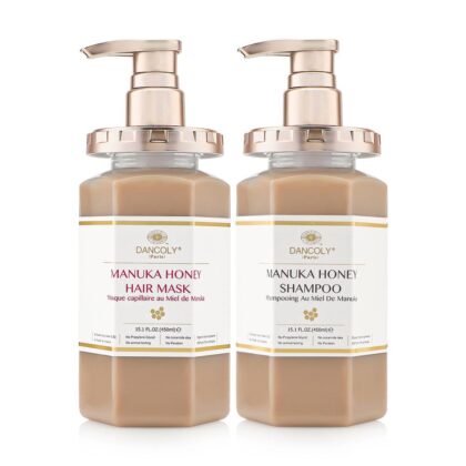 DANCOLY PARIS PACK AU MIEL DE MANUKA SHAMPOING 450 ML + MASQUE 450 ML