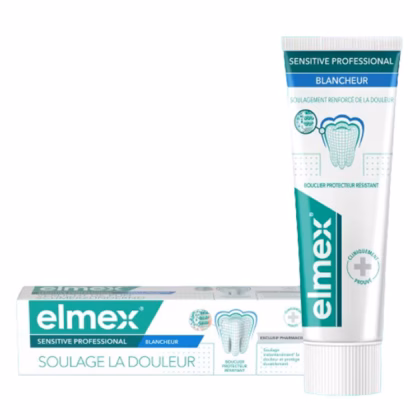 Elmex Dentifrice Sensitive Professionnel Blancheur Soulage La Douleur 75ml