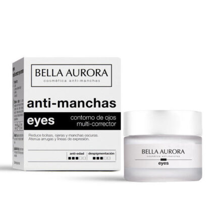 Bella Aurora Pigment Stop Eye Contour Cream 5in1 15ml – Soin contour des yeux anti-taches et éclat