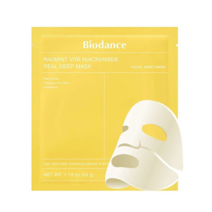 BIODANCE RADIANT VITA NIACINAMIDE REAL DEEP MASK 1 UNITE