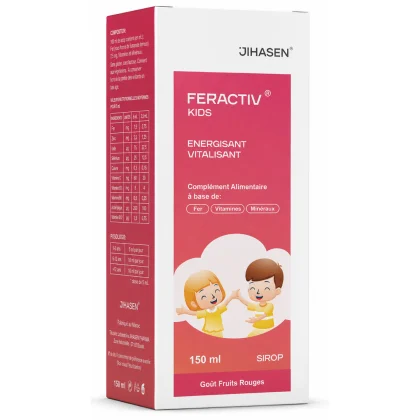JIHASEN FerActiv Enfants Sirop Énergisant Vitalisant 150ml