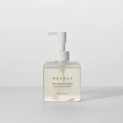 Needly Mild Deep Cleansing Oil 240 ml – Huile Démaquillante Douce et Purifiante