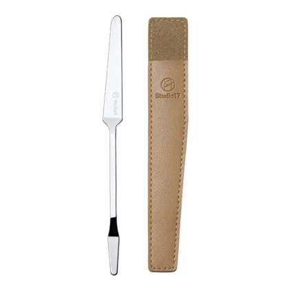 Studio17 Makeup Spatula 1u – Spatule de Maquillage Professionnelle pour Mélange & Application Hygiénique
