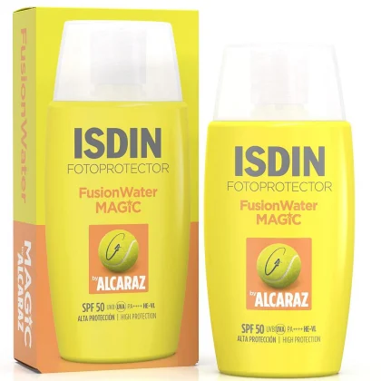 ISDIN FOTOPROTECTOR FUSION WATER MAGIC SPF 50 BY ALCARAZ 50 ML