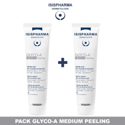 ISISPHARMA PACK GLYCO-A MEDIUM PEELING CRÈME NUIT 12% 30ML *2
