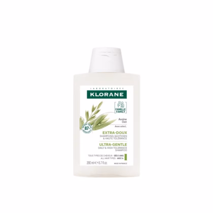 Klorane Shampoing Extra-Doux au Lait d’Avoine 200ml