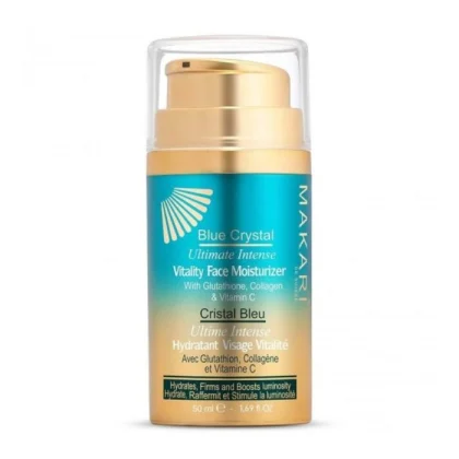 MAKARI CRISTAL BLEU ULTIME INTENSE HYDRATANT VISAGE VITALITE 50 ML