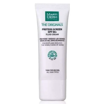 MartiDerm Proteos Crème Solaire SPF 50+ 40ml – Protection & Hydratation Anti-Âge