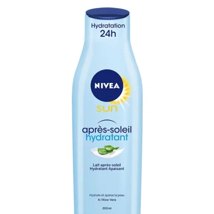 NIVEA SUN LAIT APRÈS-SOLEIL HYDRATANT À L'ALOE VERA BIO 200 ml