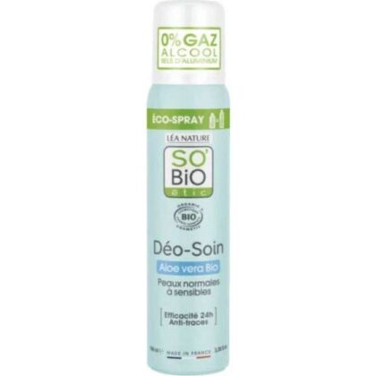 SO BIO DEODORANT SPRAY ALOE VERA 100ML