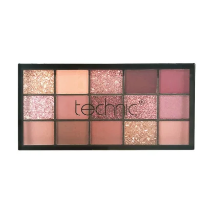 Technic Cosmetics 15 Pressed Pigment Palette Eyeshadow Invite Only