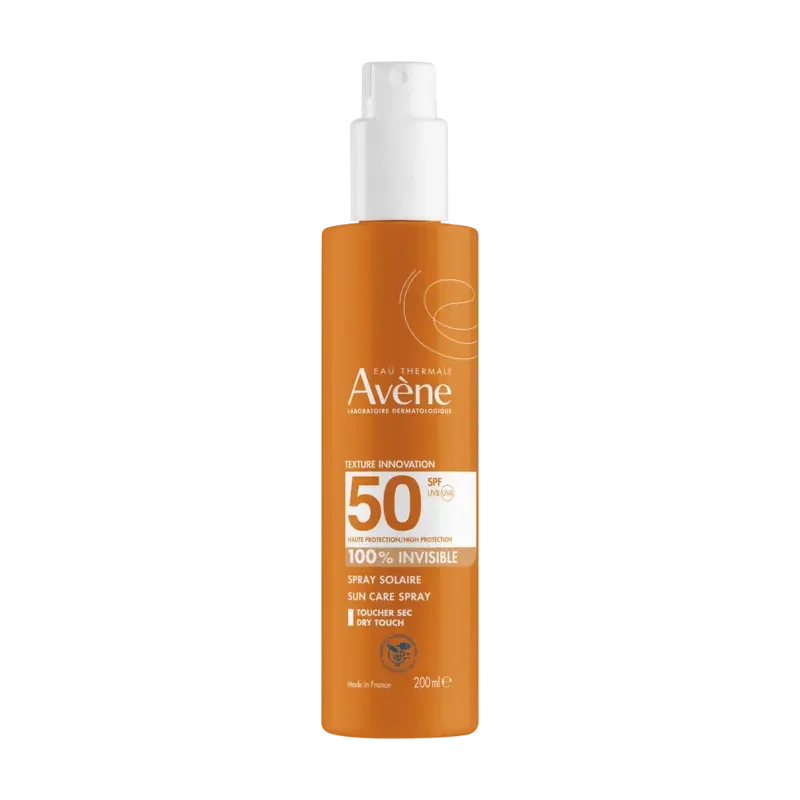 Avene solaire eau thermal spray spf50+ 200 ml