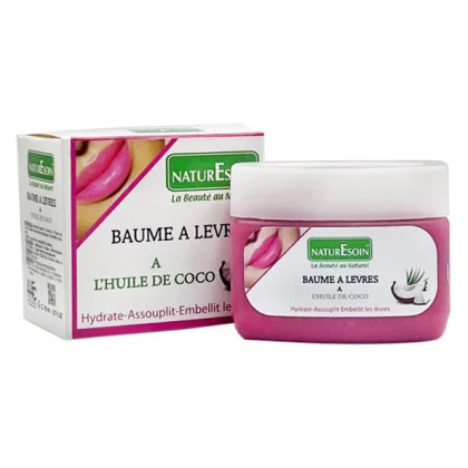 NATURESOIN Baume à Lèvres à l'Huile de Coco