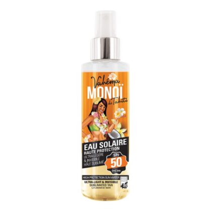 VAHEMA MANOI DE TAHITI EAU SOLAIRE SPF 50 ULTRA LEGERE 140 ML