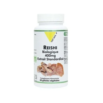 VIT'ALL+ REISHI BIOLOGIQUE 400 MG 60 GELULES