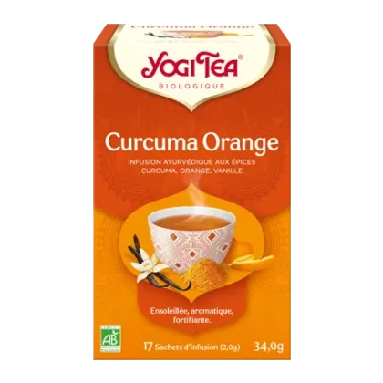 Yogi Tea - CURCUMA ORANGE 17 Sachets