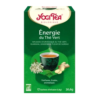 Yogi Tea - ENERGIE DU THE VERT 17 Sachets