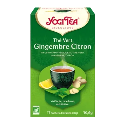 Yogi Tea - THE VERT GINGEMBRE CITRON 17 Sachets