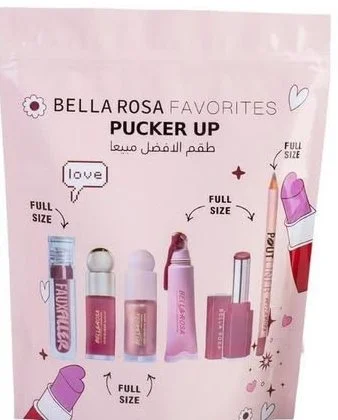 Pochette rose Bella Rosa Favorites Pucker Up